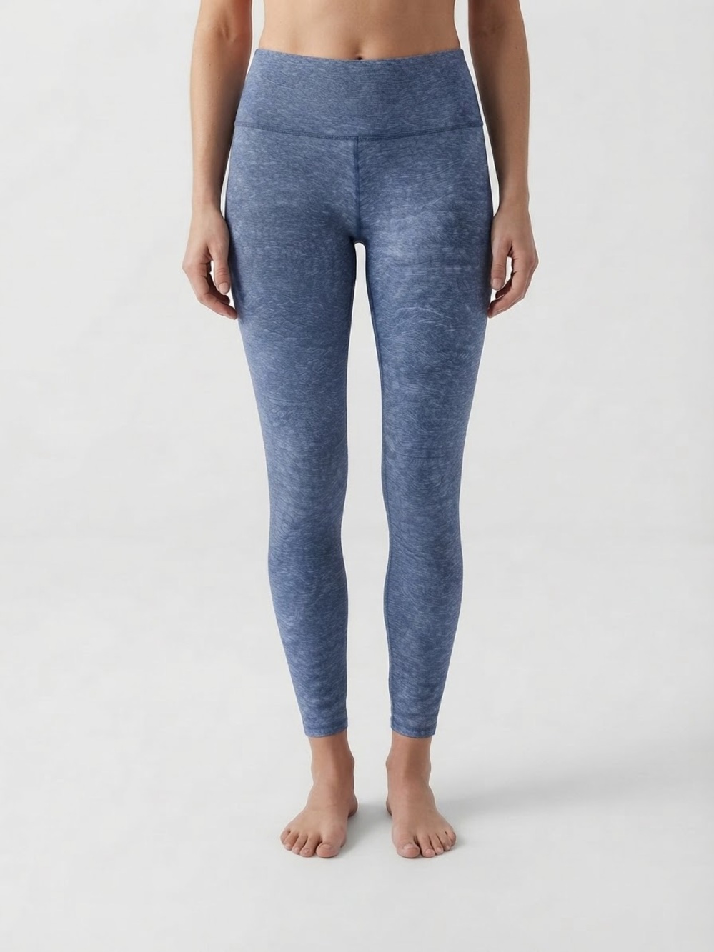 Under Armour Heather Blue  High-Rise Leggings